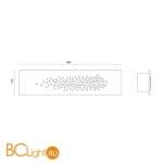 Настенный светильник Artemide Islet 1627020A - Схема