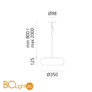 Подвесной светильник Artemide Itka DX0060A10 - Схема