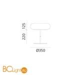 Настольная лампа Artemide Itka DX0060C10 - Схема