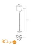 Торшер Artemide Logico terra 0456020A - Схема