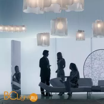 Подвесной светильник Artemide Logico sospensione mini 3 in linea 0697020A - Фото 0