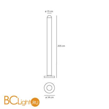 Торшер Artemide Metacolor 0473010A - Схема