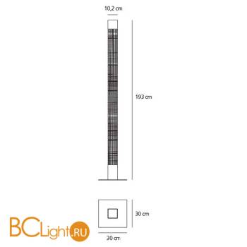 Напольный светильник Artemide Mimesi 1835010A - Схема