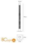 Напольный светильник Artemide Mimesi 1835010A - Схема