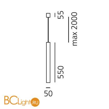 Подвесной светильник Artemide Miyako DJ1001A09 - Схема