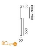 Подвесной светильник Artemide Miyako DJ1001A02 - Схема