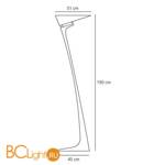 Торшер Artemide Montjuic A014400 - Схема
