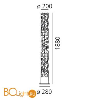 Напольный светильник Artemide New Nature 1157W10APP - Схема