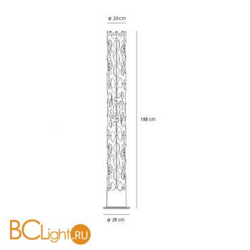 Напольный светильник Artemide New Nature 1157010A - Схема