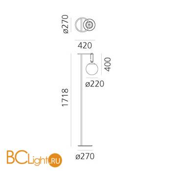 Торшер Artemide nh 1271010A - Схема