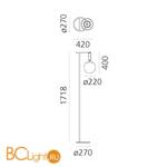 Торшер Artemide nh 1271010A - Схема