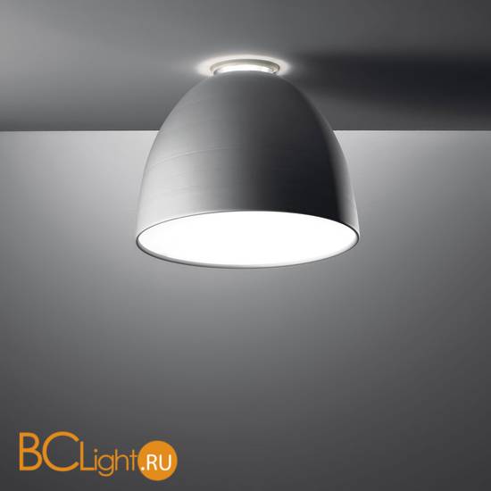 Потолочный светильник Artemide Nur Mini soffitto Halo Alluminio anodizzato A244250