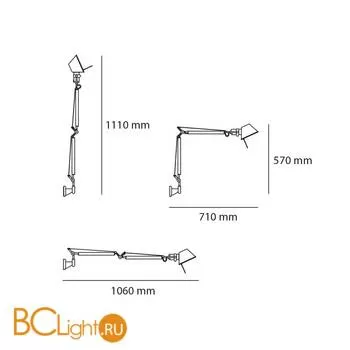 Бра Artemide Tolomeo A005600 - Фото 0
