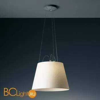 Подвесной светильник Artemide Tolomeo Mega sospensione - Alluminio Pergamena 42 0782010A + 0780030A