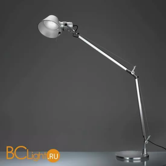 Настольный светильник Artemide Tolomeo mini tavolo LED Alluminio A008600 + A005600
