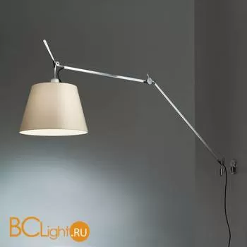 Бра Artemide Tolomeo mega parete led dimmable alluminium 0761010A + 0563050A + 0780020A