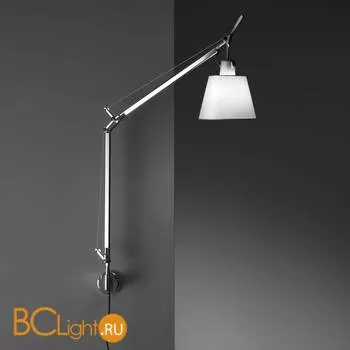 Бра Artemide Tolomeo basculante parete satin 180 A025150 + 0947020A