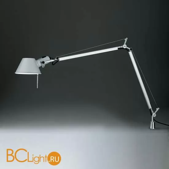 Настольная лампа Artemide Tolomeo mini table fluo alluminio A006000 + A004200