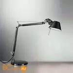 Настольная лампа Artemide Tolomeo mini table fluo black A006030 + A008610