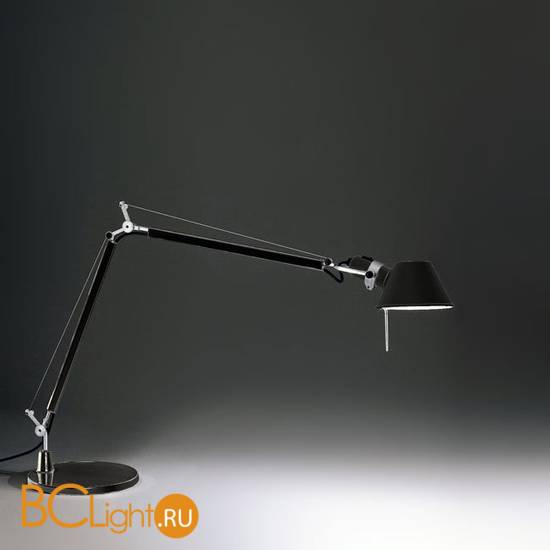 Настольная лампа Artemide Tolomeo mini table halo black A005940 + A008610