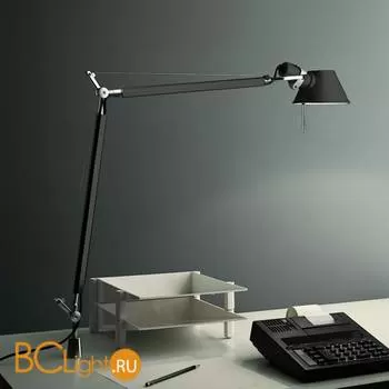 Настольная лампа Artemide Tolomeo midi halo black A004430 + A004200