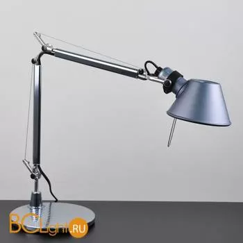 Настольная лампа Artemide Tolomeo micro halo anodized grey A011820