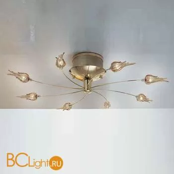 Потолочная люстра Aureliano Toso Zashi8 Parete/Soffitto Anbra Gold