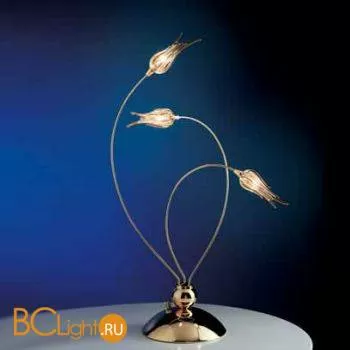 Настольная лампа Aureliano Toso Zashi Tavolo Ambra Gold