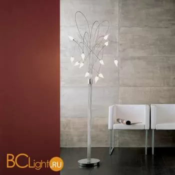 Торшер Aureliano Toso Zashi Terra Cristallo Chrom