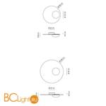 Потолочный светильник Axo Light Kwic PL KWIC 36 NE XX LED - Схема