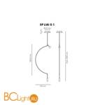 Подвесной светильник Axo Light Liaison SP LIAI G 1 OO NE LED - Схема