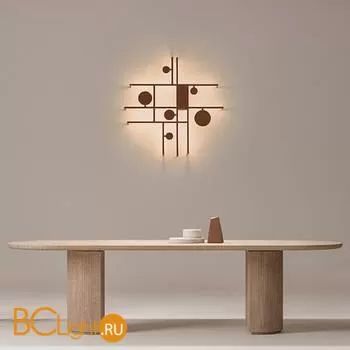 Настенный светильник Axo Light Manifesto APMANIFESTO Rust brown