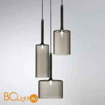Подвесной светильник Axo Light Spillray SP SPILL 3 Grigio SPSPILL3GRCR12V