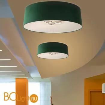 Потолочный светильник Axo Light Velvet PL VEL 100 Verde / Bianco PLVEL100E27VEBC