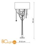 Настольная лампа Baga Contemporary 1042 - Схема