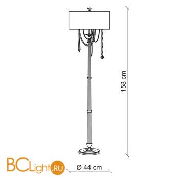Торшер Baga Contemporary 1046 - Схема