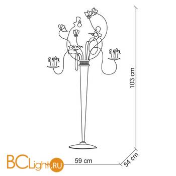Настольная лампа Baga XXI Century 1065 - Схема