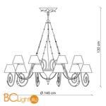 Люстра Baga XXI Century 1081 - Схема