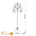 Торшер Baga XXI Century 1084 - Схема