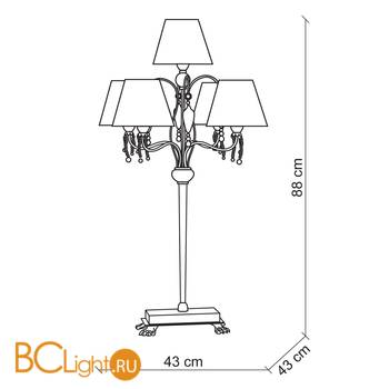 Настольная лампа Baga Contemporary 2117 - Схема