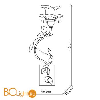 Бра Baga XXI Century 1171 - Схема