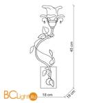 Бра Baga XXI Century 1171 - Схема