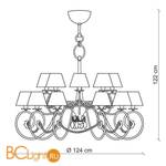 Люстра Baga Contemporary 1186 - Схема