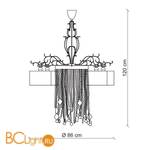 Люстра Baga Contemporary 2191 - Схема