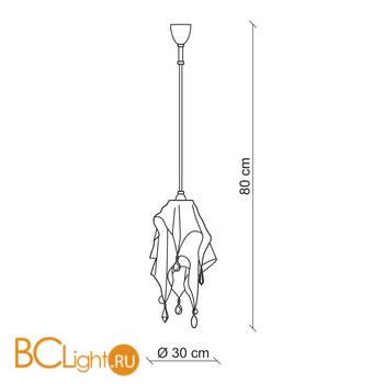 Подвесной светильник Baga Contemporary 2144 - Схема
