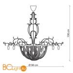 Подвесной светильник Baga Contemporary 2150 - Схема