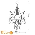 Люстра Baga Contemporary 2264 - Схема