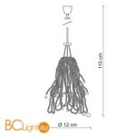 Подвесной светильник Baga Contemporary CR9 - Схема