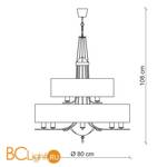 Подвесной светильник Baga Contemporary 2372 - Схема