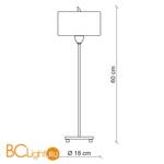 Настольная лампа Baga Contemporary 2077 - Схема